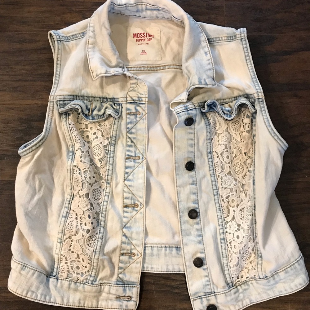 Denim vest